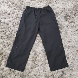 Nike Team Black Polyester Pants Med